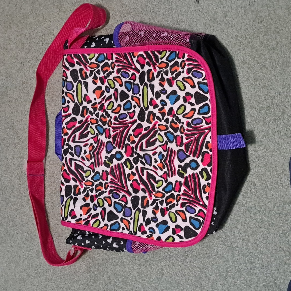 NWOT Lisa Frank Crossbody Tablet/Laptop Bag